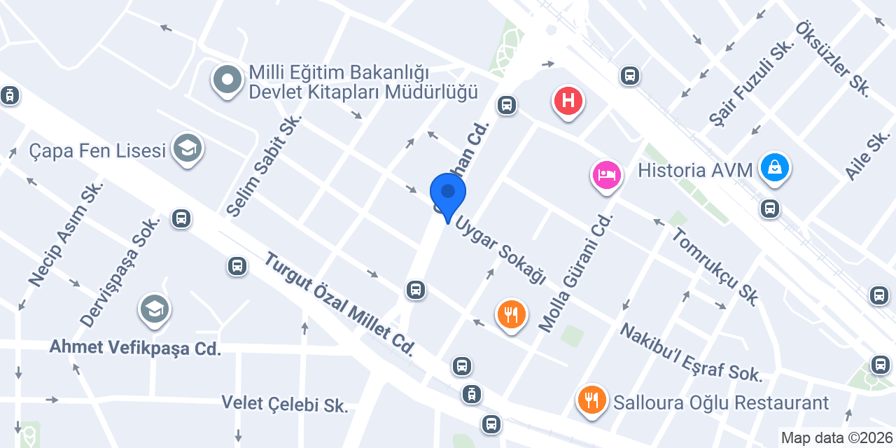 Fatih Topcu Diş Deposu konumu