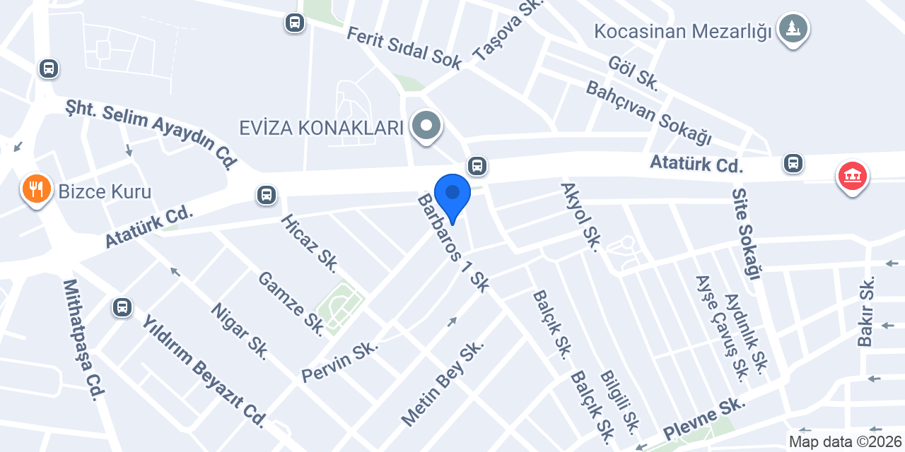 LAVİN DEKOR konumu