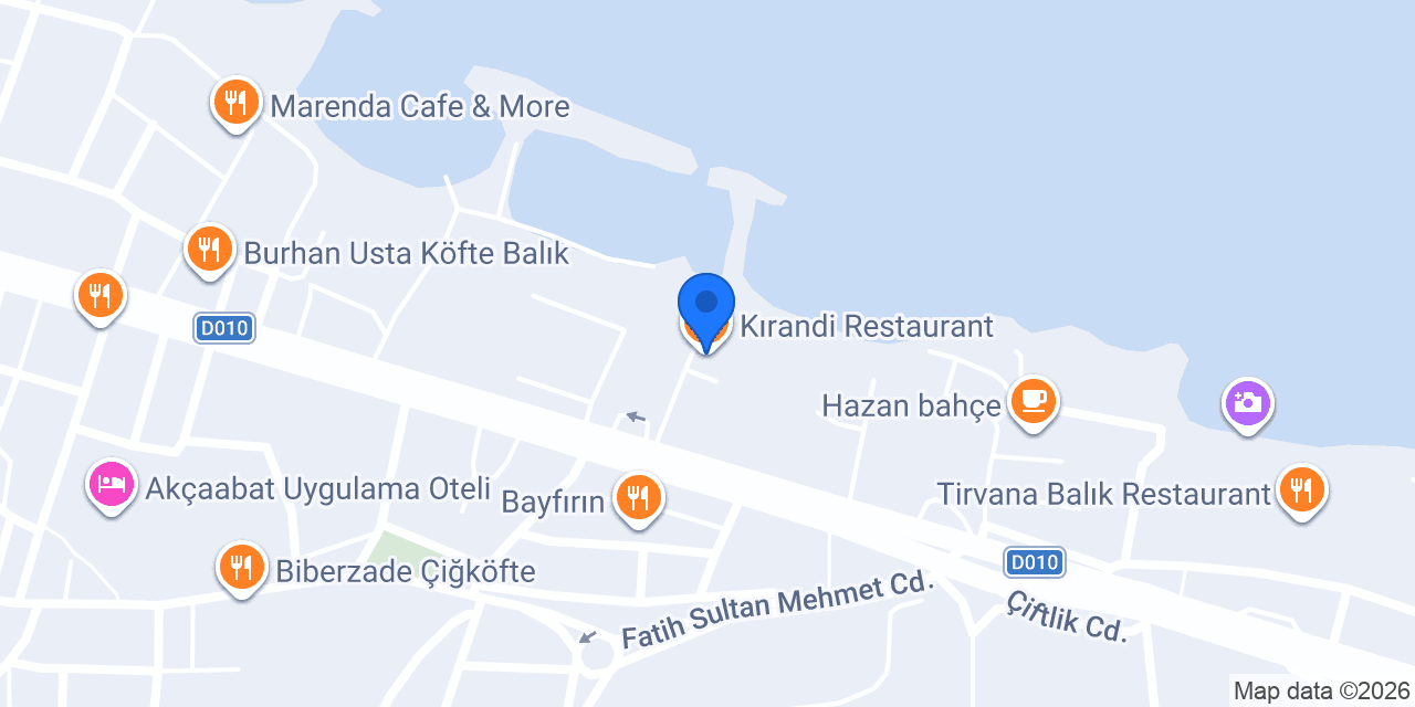 Kırandi Restaurant konumu