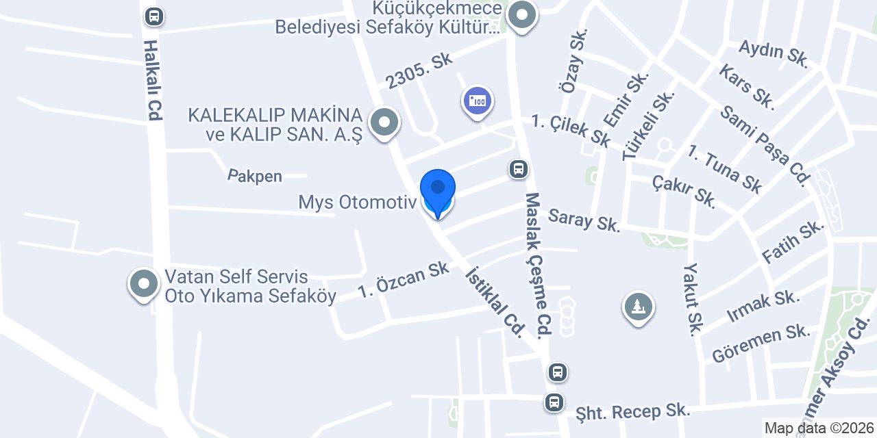 Mys Otomotiv konumu