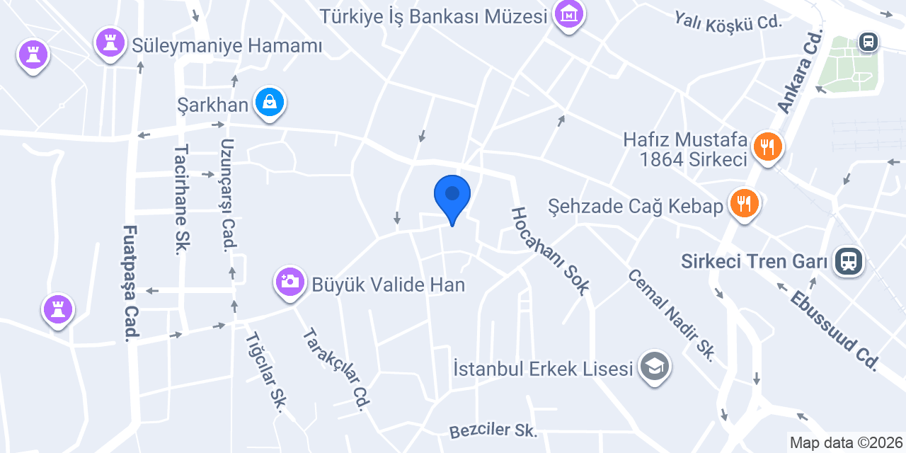 Örnek Konfeksiyon konumu