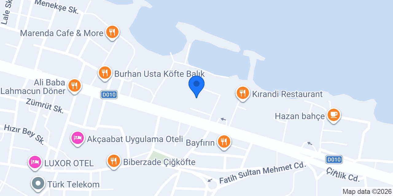 TRT Trabzon Müdürlüğü konumu