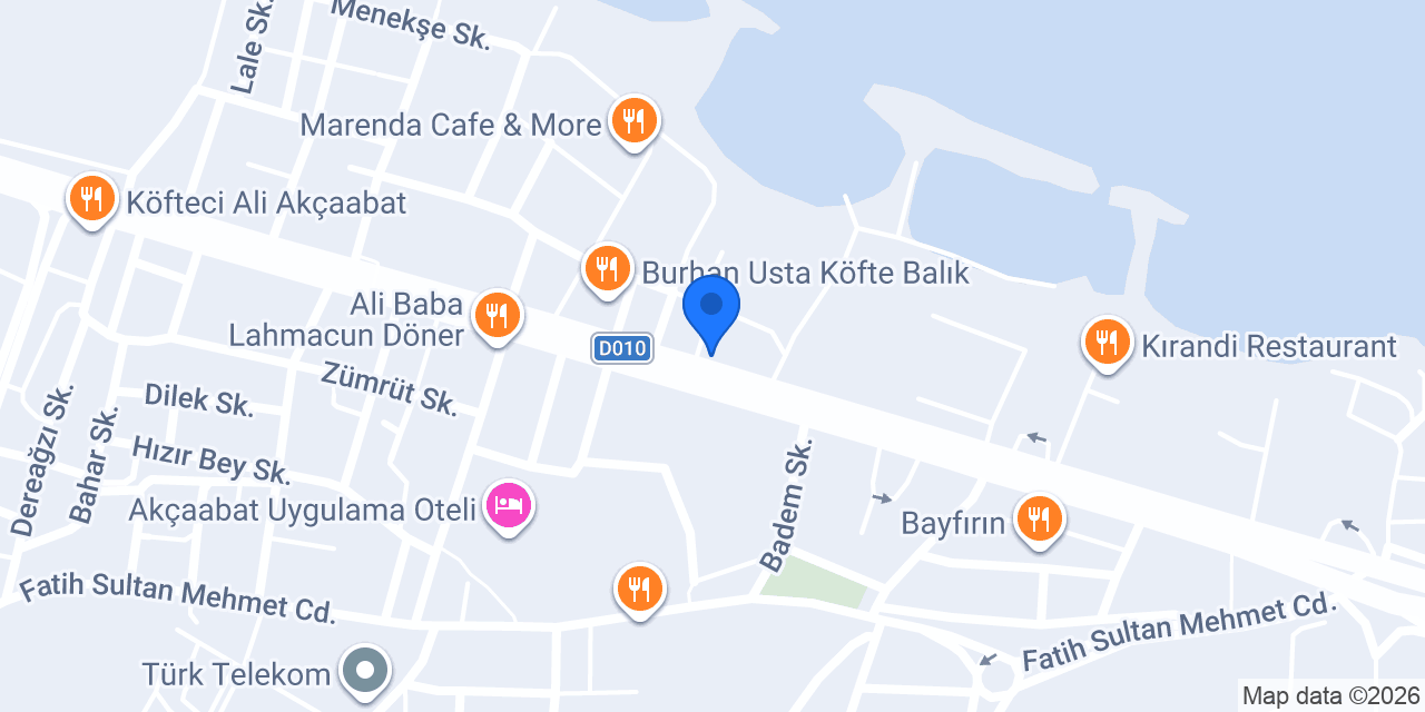 Çelik Kasabı&Restoran konumu