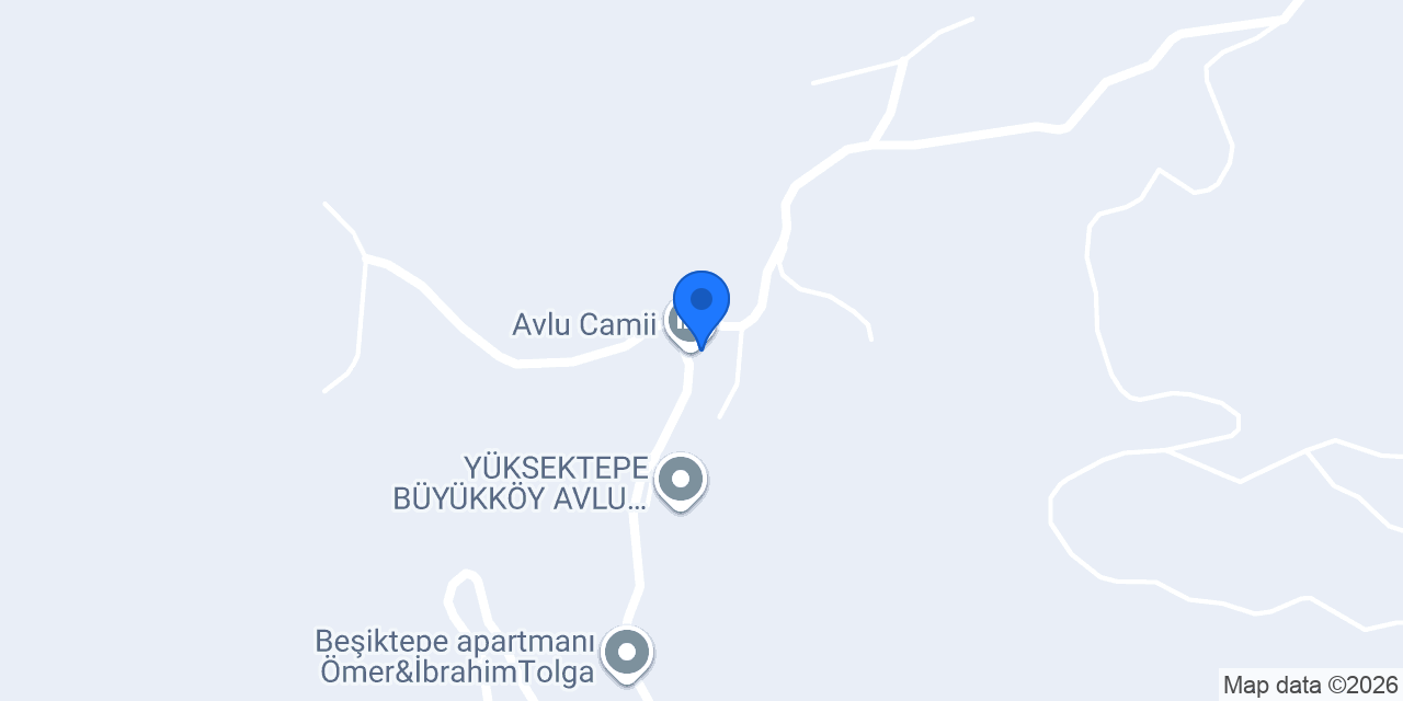 Avlu Camii konumu