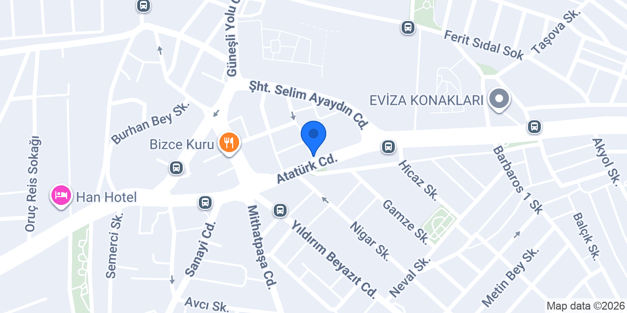 NOT Sigorta Acenteliği Ltd.Şti. konumu