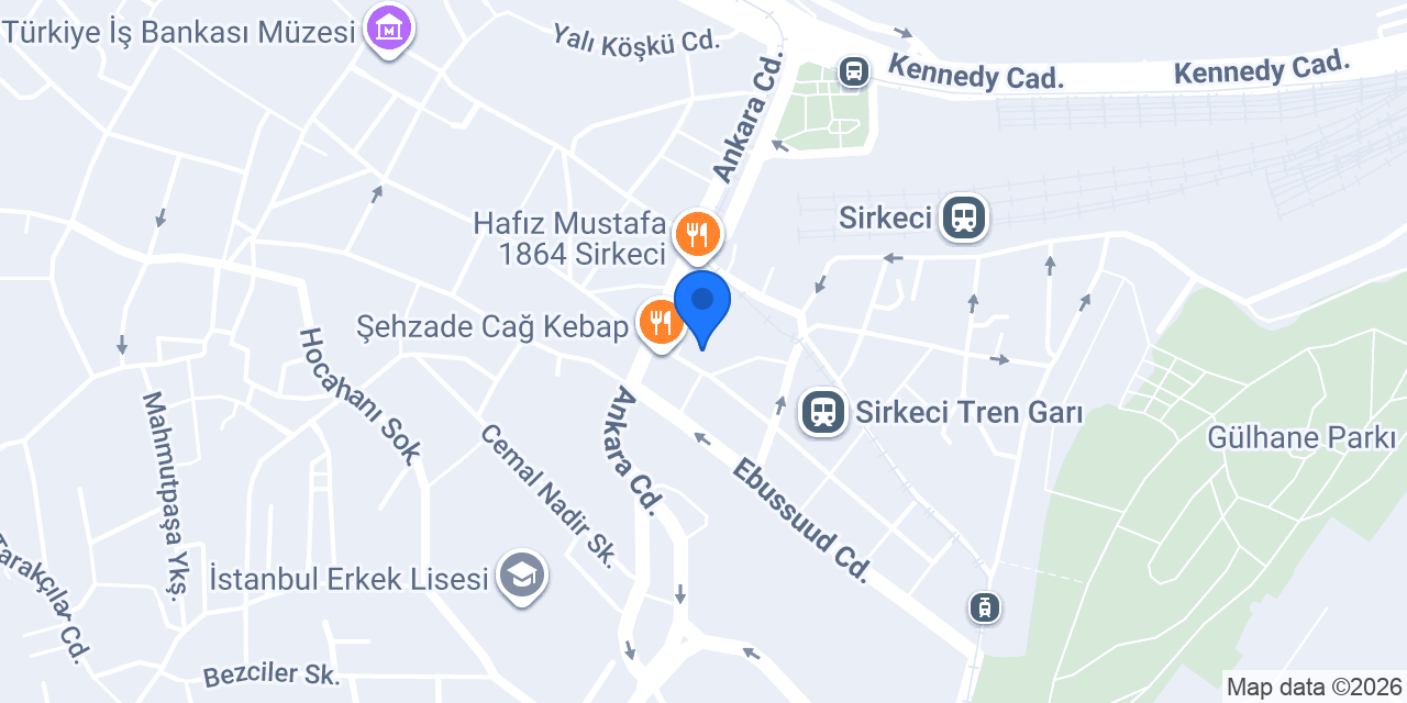 Hocapaşa Pidecisi konumu