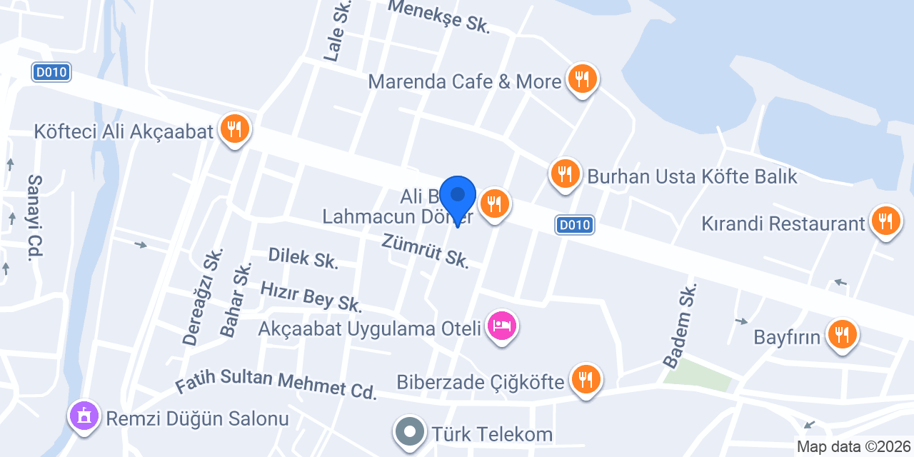 Kahvecioğlu Kuru Temizleme konumu