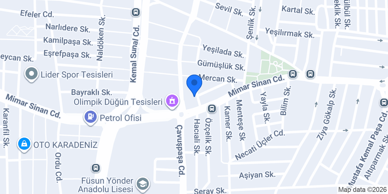 Binbir Civata Vida konumu