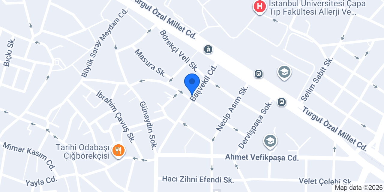 Ali Baba Börekçisi konumu