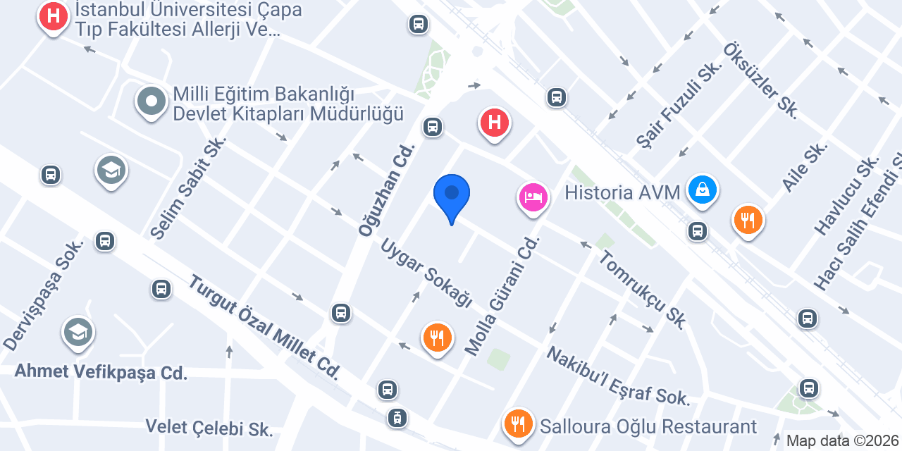 Mutluol Garajı konumu