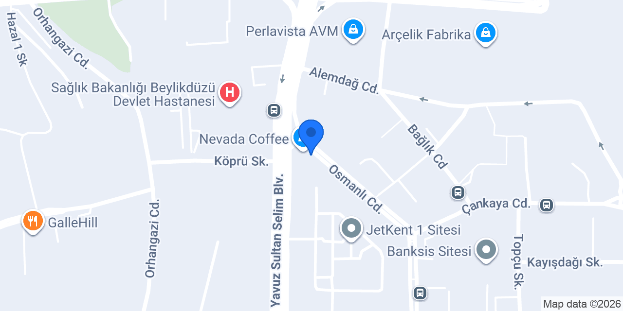 Paris Kuaför konumu