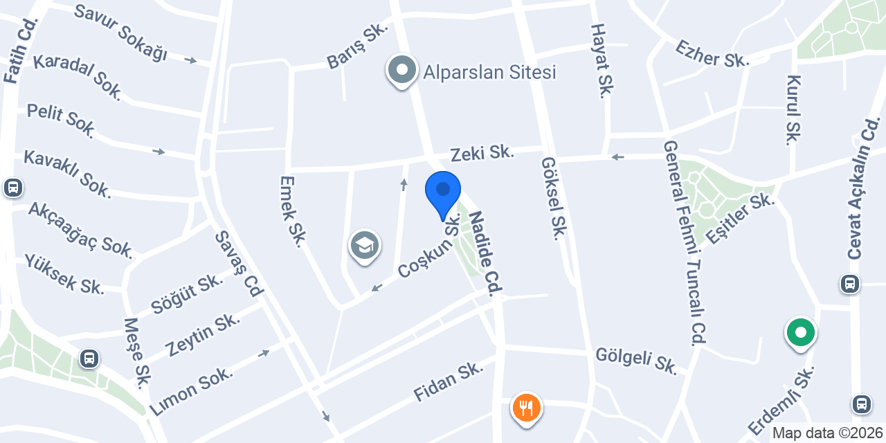 Kilim Pastanesi konumu