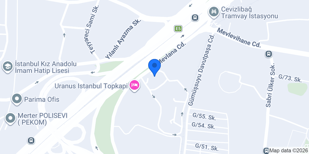 Vatan Bilgisayar Topkapı konumu