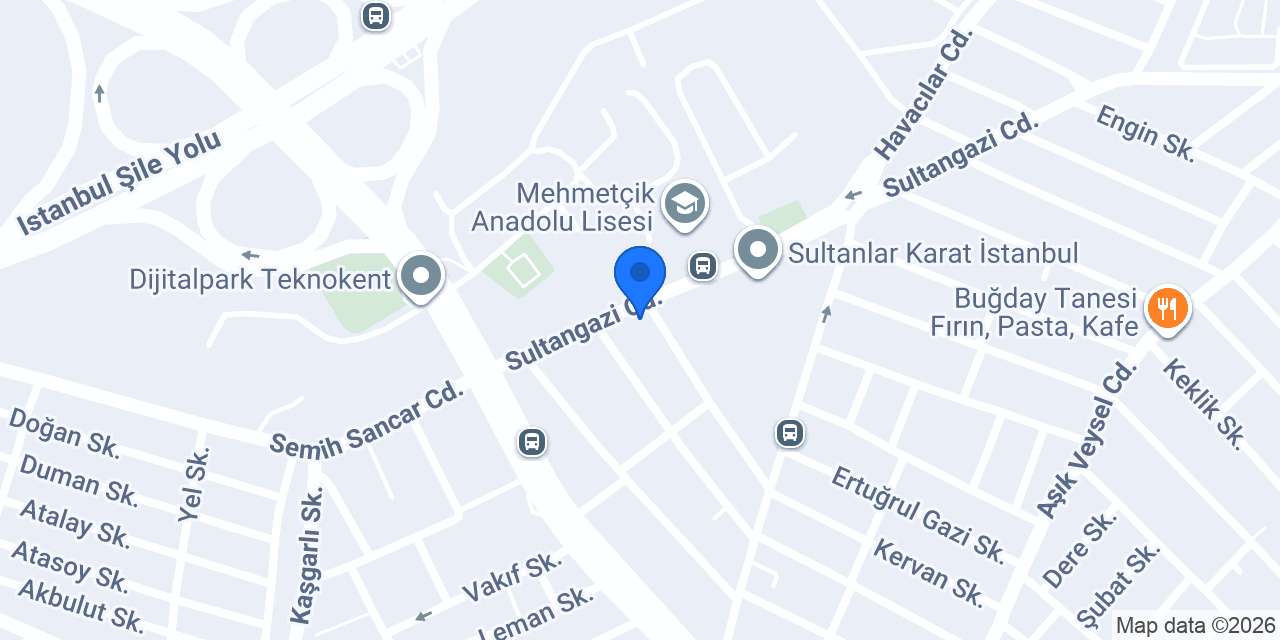 Consept Yangın Kilsen Yetkili Servisi konumu