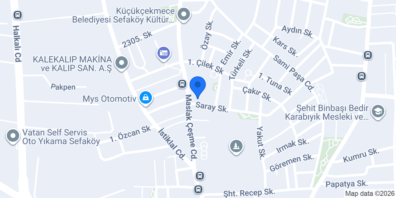 Aloğlu Otomotiv Continental konumu