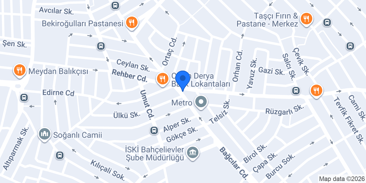 meydan bahçe büfe konumu