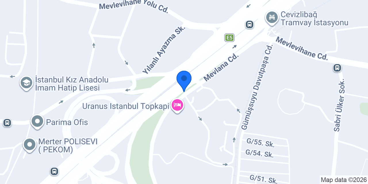 Akpınar Tekcan Hukuk Bürosu konumu