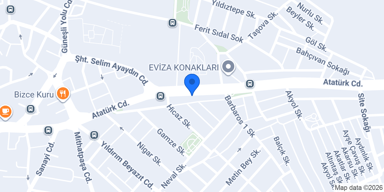 Cadde Et Izgara konumu