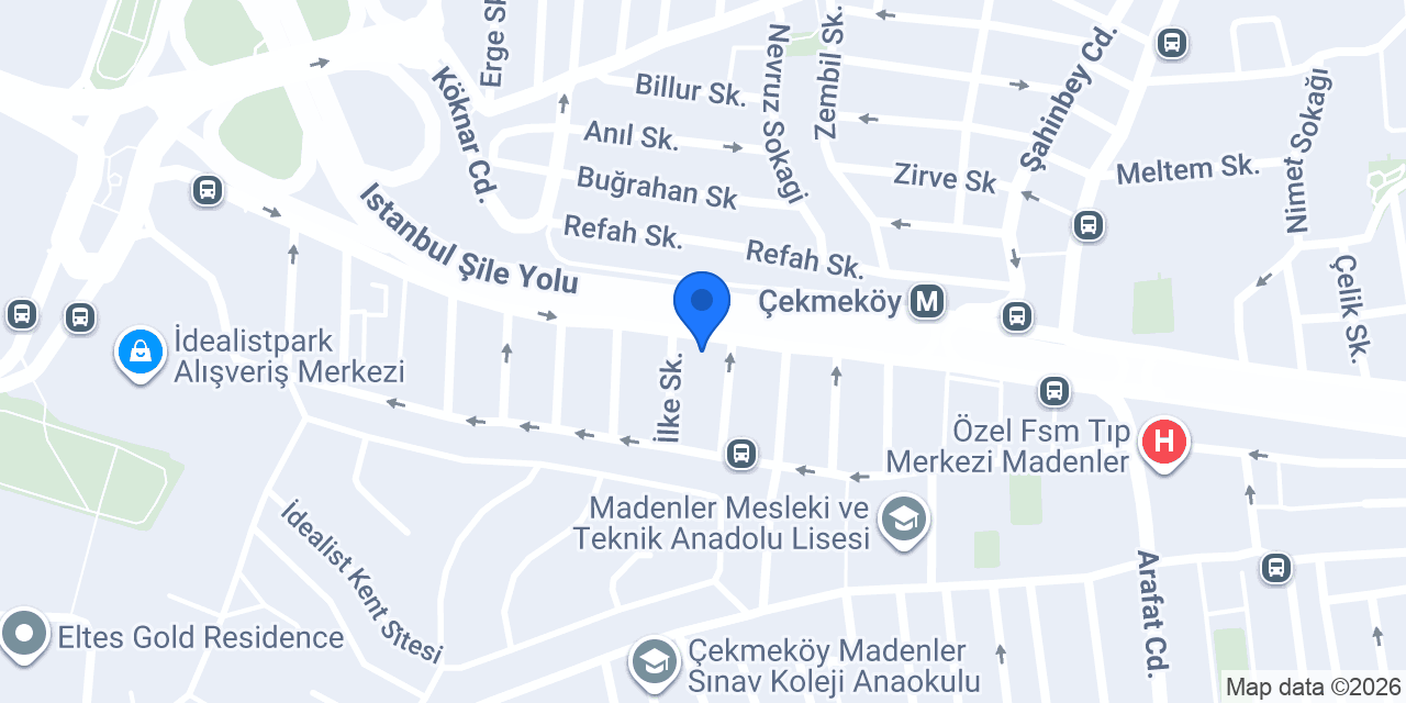Çelik Elektrik konumu