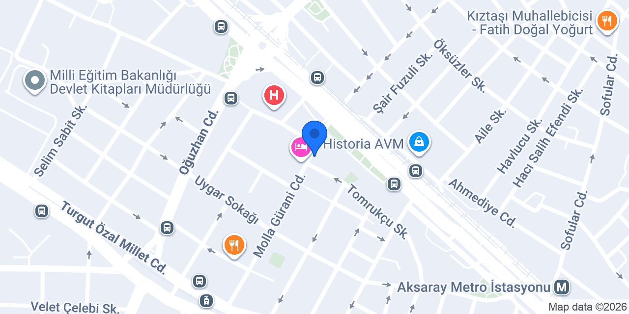 Şadiye Hatun Tıp Merkezi konumu