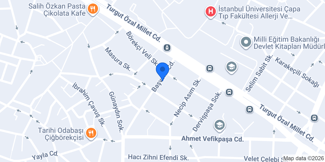 Çapa Merkez Köfte konumu