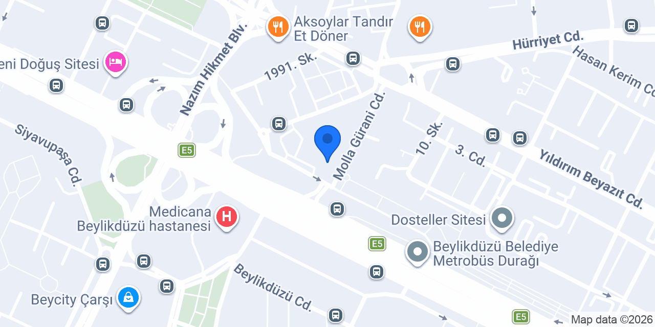 GMA| Yapı Grubu A.Ş. konumu