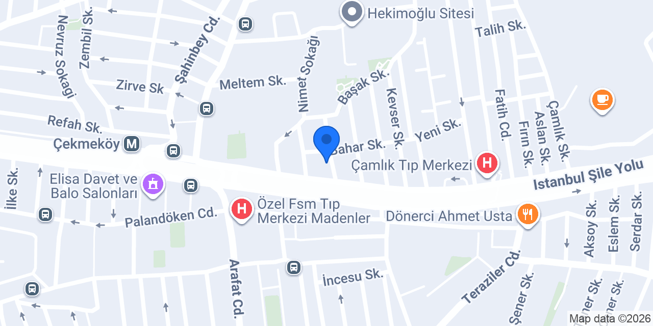 ÇAMLIK ECZANESİ konumu