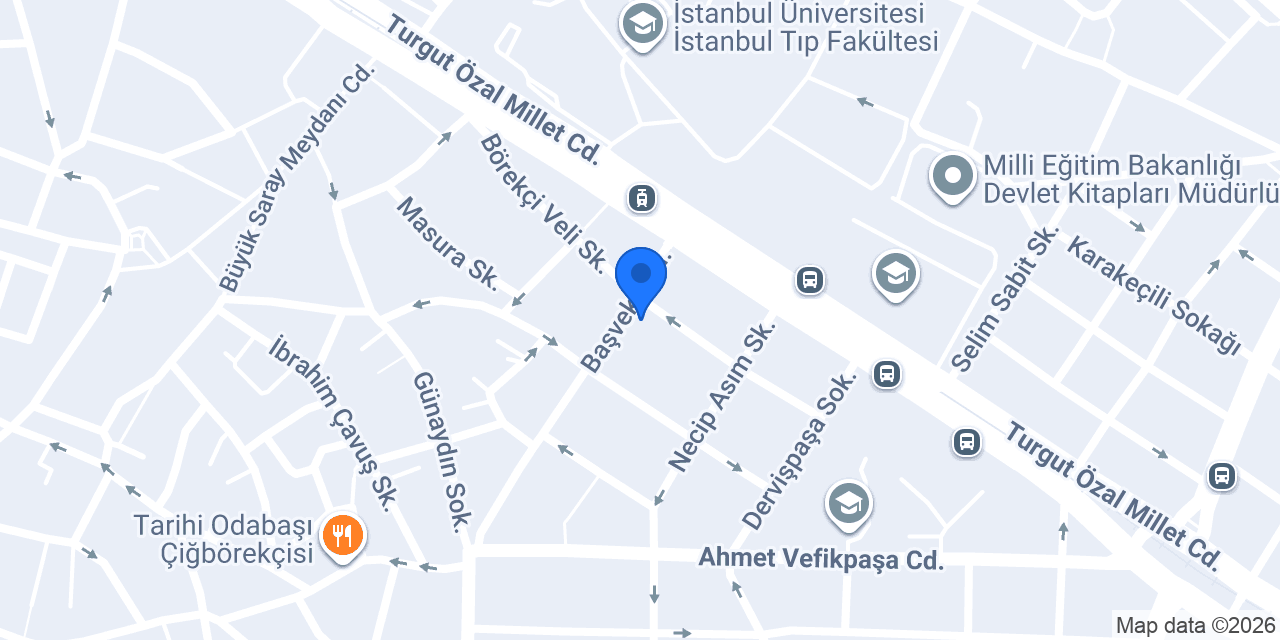 NUR Terzi Çapa konumu