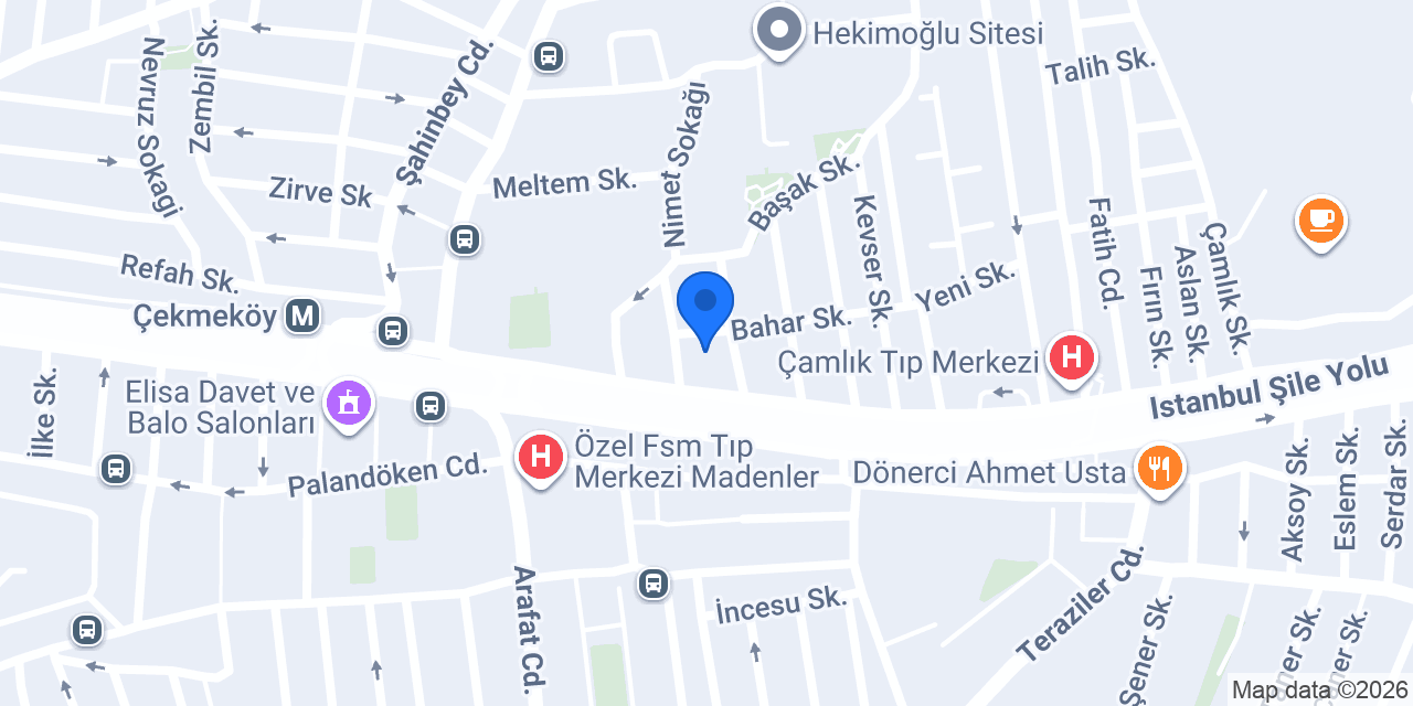 Elit Akşam Lisesi konumu