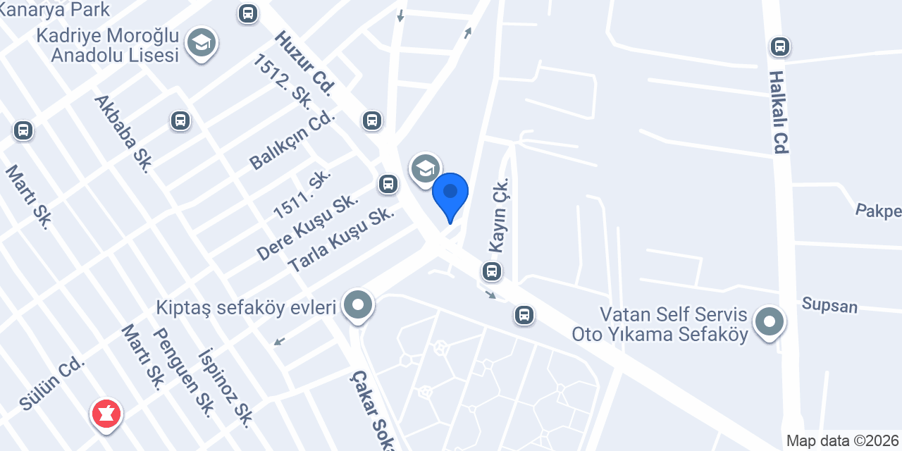 İstanbul Profil Boru konumu