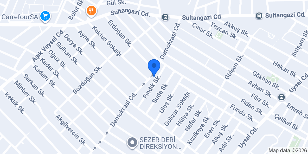 Kardeşler Unlu Mamülleri konumu