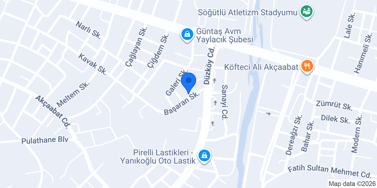 Bana Bi Burger Yaylacık konumu