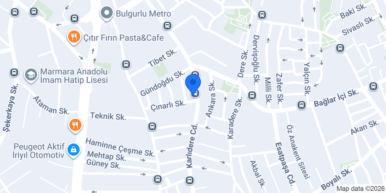 Gece Dönercisi Üsküdar konumu
