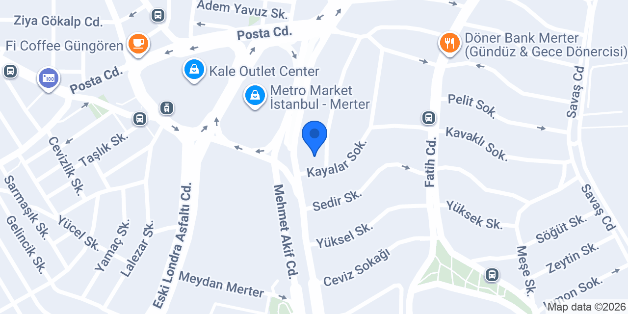 Ahm Servis konumu