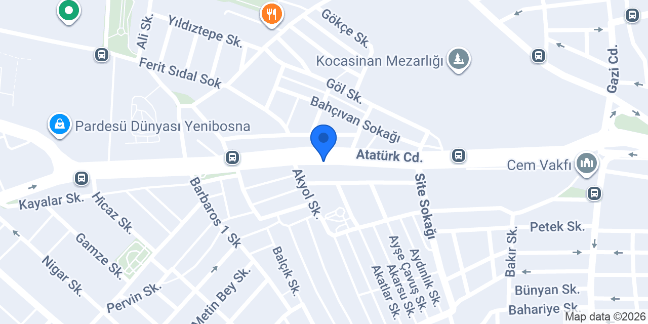 Aır Plus Servis konumu