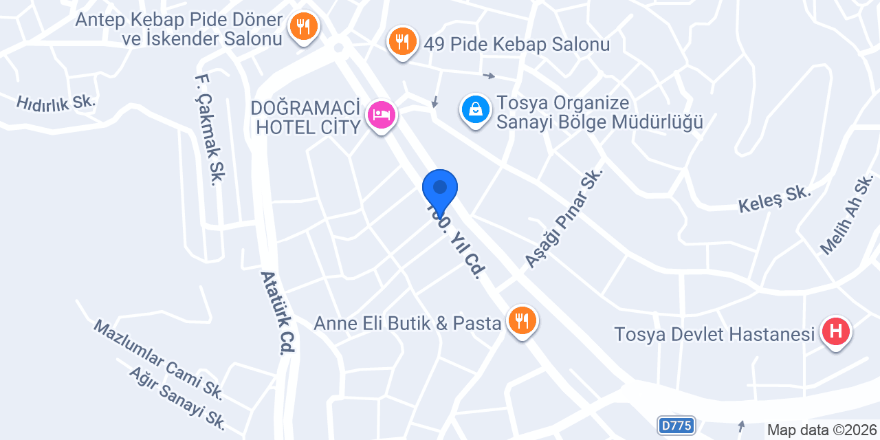 Önderler Tarım konumu