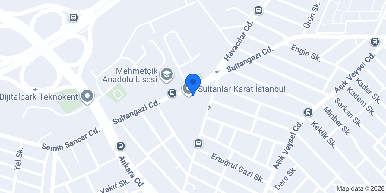 Sultanlar Pazarlama A.Ş. konumu