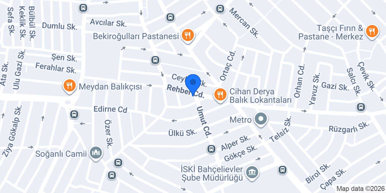 Karaman 2 Ekmek Fabrikasi konumu