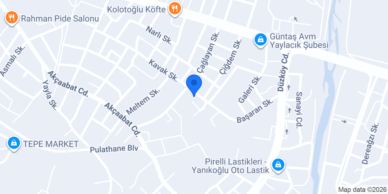 ALYA YAPI CAMBALKON konumu