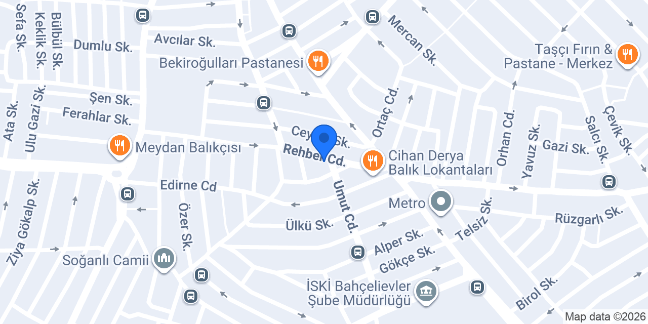 Gürel Tekel Shop konumu