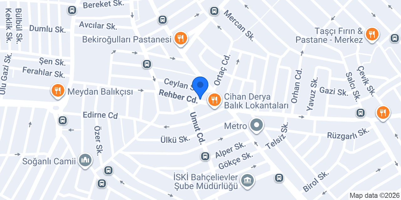 ŞenPati Veteriner Kliniği konumu