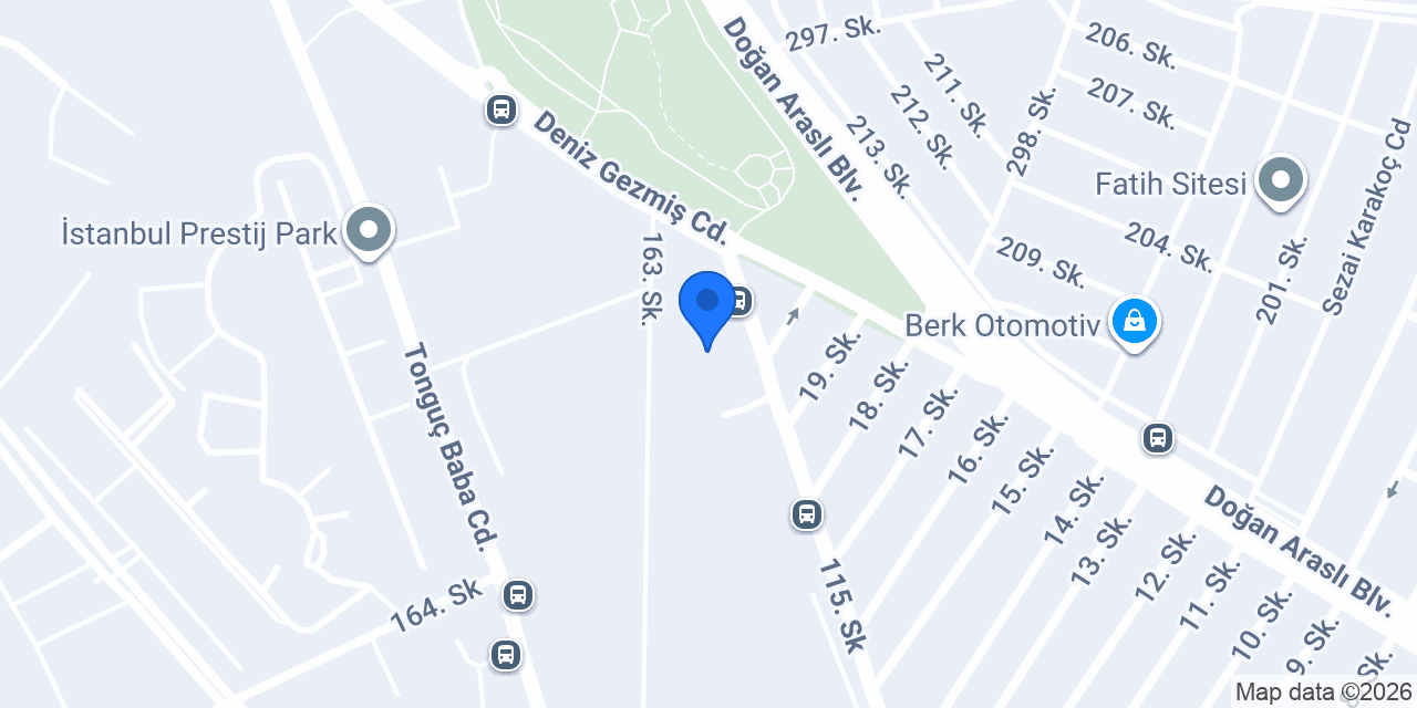 Esenyurt 80. Yıl Ortaokulu konumu