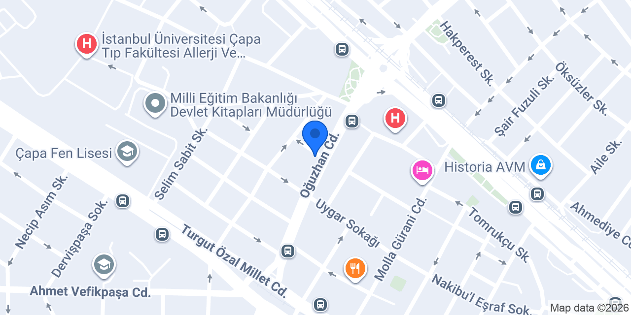 İstanbul 34. Noterliği konumu