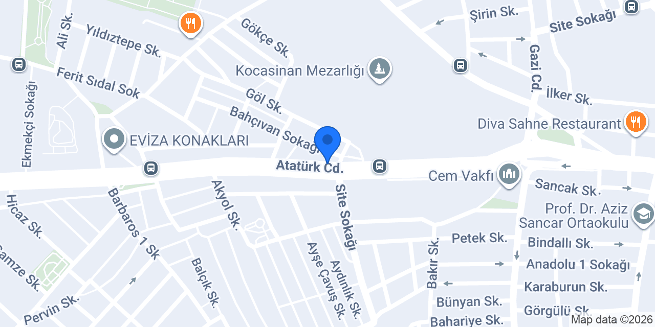 Bakırkazan Yenibosna konumu