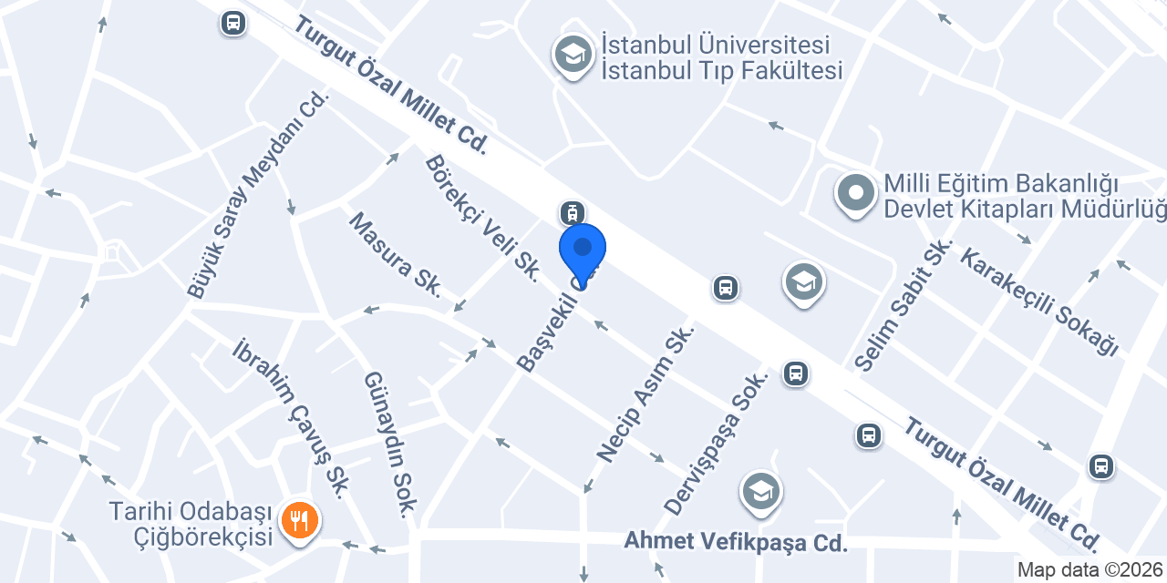 Çapa Musluoğlu Baklava konumu