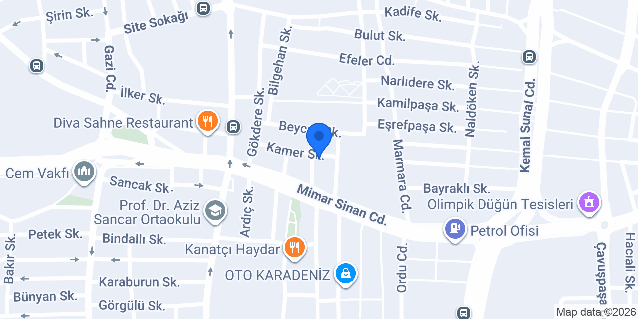 Baz Tekstil konumu