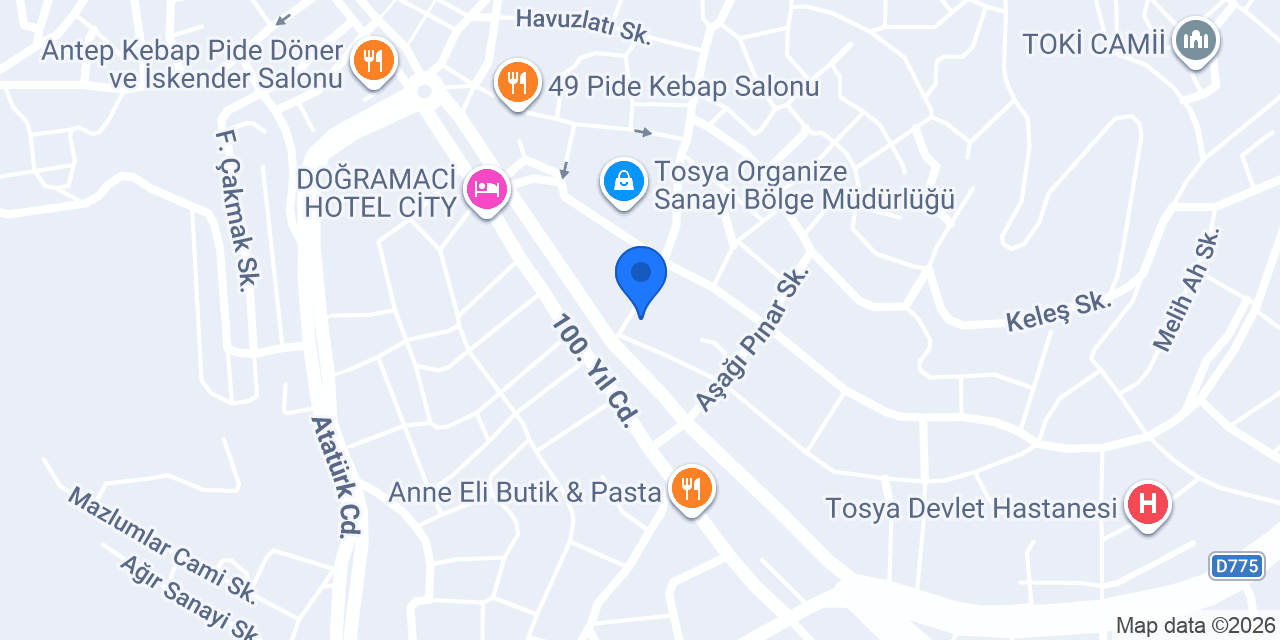 KAAN KURUTEMİZLEME konumu