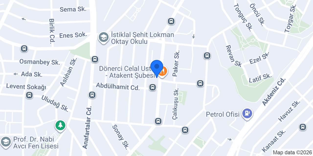 DİKKAT TEKEL konumu