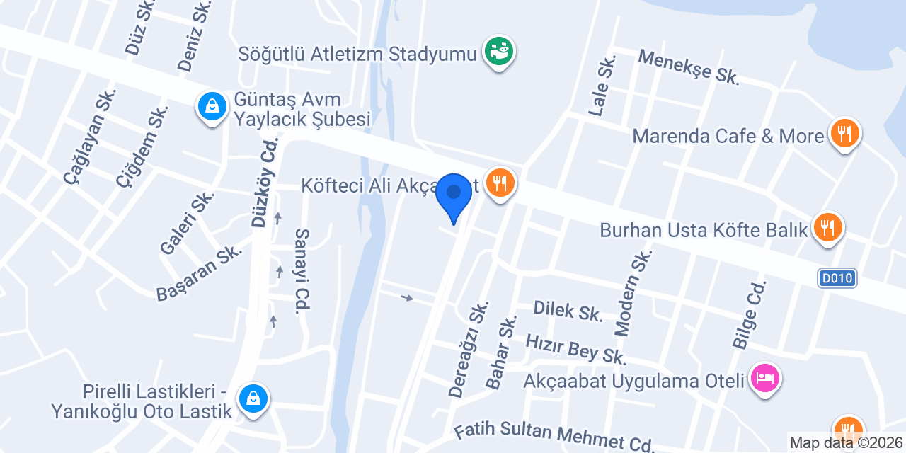 AKGÜN MOTORS konumu