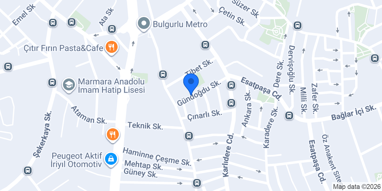 Terzi Tuna 2 konumu
